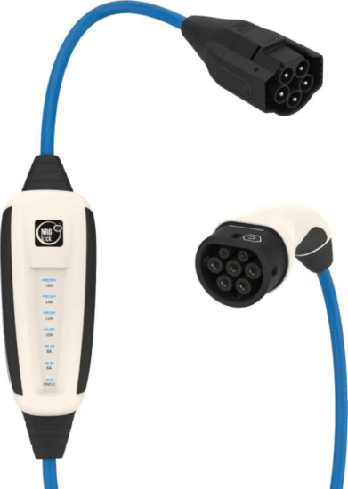 NRGkick Mobile Wallbox Elektromos autó fali töltő - Fehér (11kW - 16A / 10m Type-2) NRGkick Mobile Wallbox Elektromos autó fali töltő - Fehér (11kW - 16A / 10m Type-2)