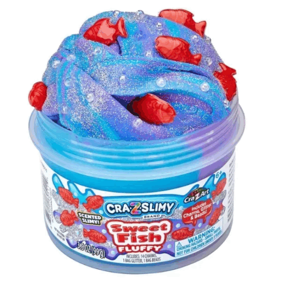 Cra-Z-Art Slimy Slime keverő készlet - édes halacskák Cra-Z-Art Slimy Slime keverő készlet - édes halacskák