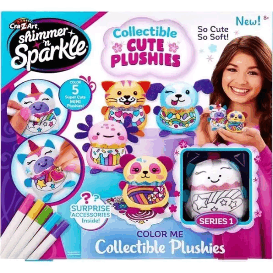 Cra-Z-Art Shimmer’n Sparkle 5 darabos dekorálható plüss csomag