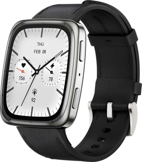Xiaomi Amazfit Active 2 Square NFC Okosóra 43mm - Fekete