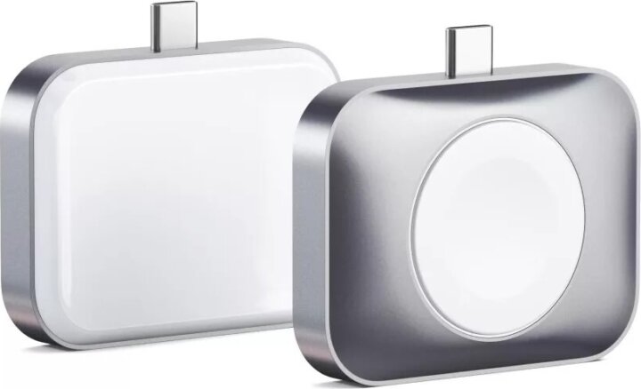 Satechi ST-UC2WCDM 2in1 Apple Watch / AirPods USB-C Wireless Töltőállomás - Ezüst Satechi ST-UC2WCDM 2in1 Apple Watch / AirPods USB-C Wireless Töltőállomás - Ezüst