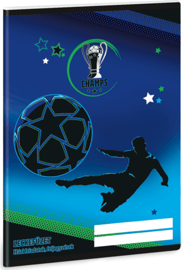 Ars Una Champs A5 38 lapos Leckefüzet - Mintás