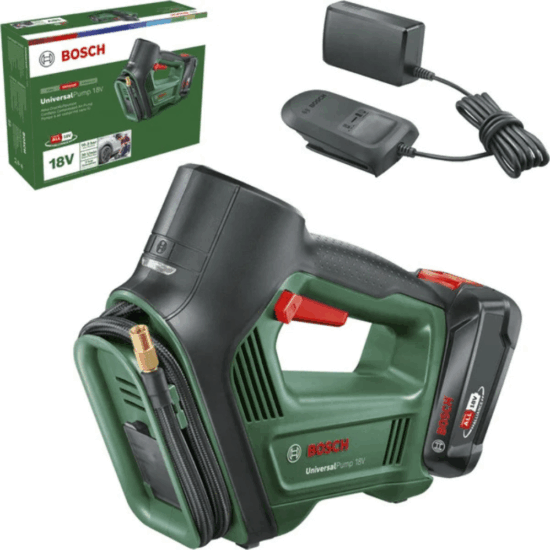 Bosch 0603947101 Hordozható Akkumulátoros Elektromos Pumpa 18V