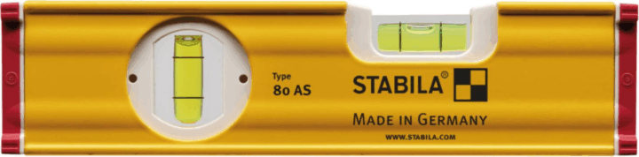 Stabila 19565 Type 80 AS Alumínium Vízmérték 20cm