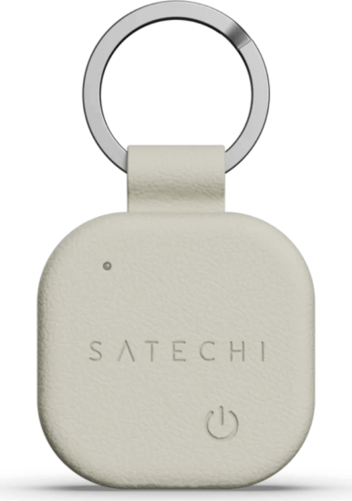 Satechi ST-LKCFW FindAll Vegán bőr borítású kulcstartó Okos nyomkövető Find My támogatással