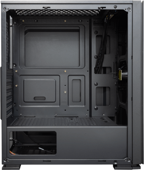 White Shark PANZER-2 GCC-2402 midi Tower Számítógépház + 1db 120mm ventilátor - Fekete White Shark PANZER-2 GCC-2402 midi Tower Számítógépház + 1db 120mm ventilátor - Fekete