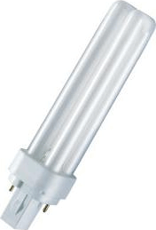 Osram DULUX D G24D-1 10W LED fénycső 11cm - Meleg fehér