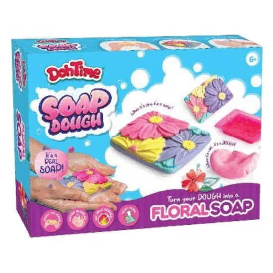 DohTime Soap Dough Vanília illatú Szappangyurma - Virágok