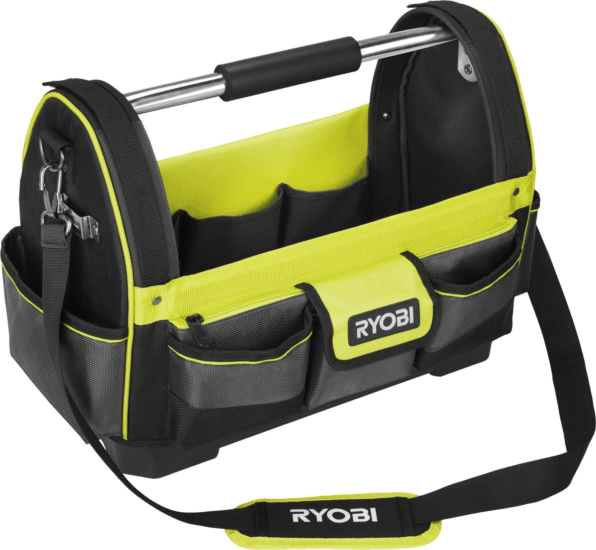Ryobi RSSLOT1 Szerszámos táska L méret 47 x 36,5 x 22 cm - Zöld/Fekete Ryobi RSSLOT1 Szerszámos táska L méret 47 x 36,5 x 22 cm - Zöld/Fekete