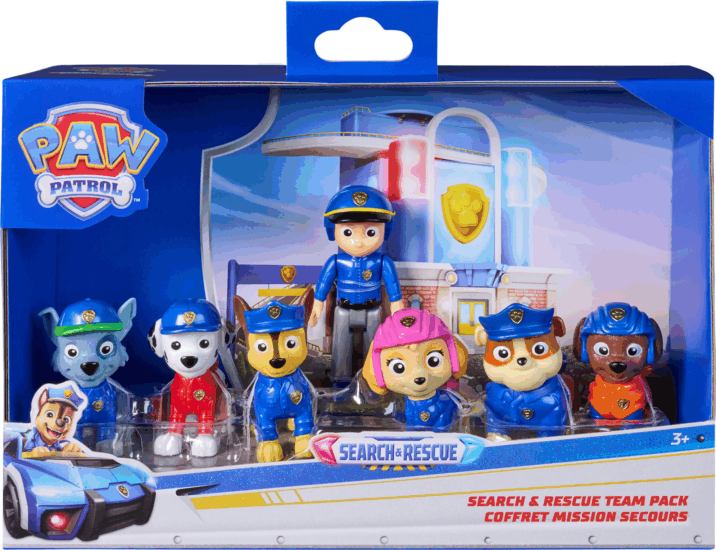 Spin Master Mancs Őrjárat Search & Rescue 7 darabos figuraszett