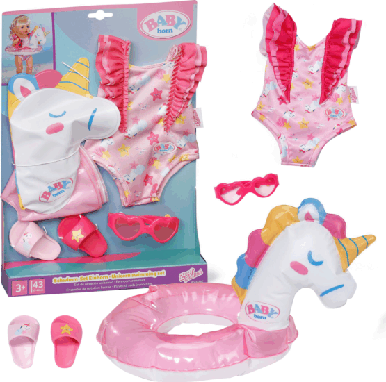 Zapf Creation BABY born® Unikornisos úszószett 43cm babákhoz