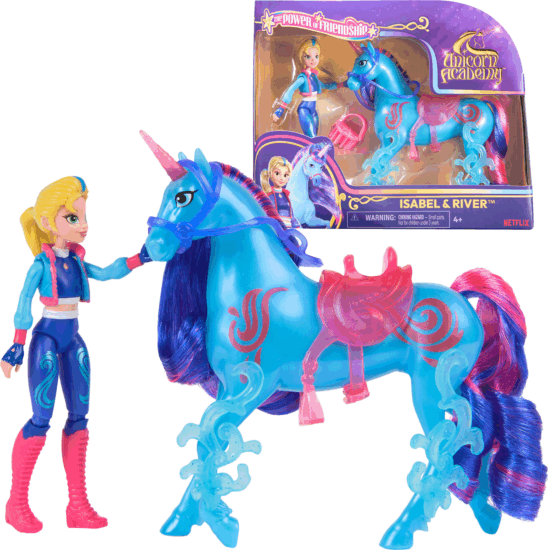 Spin Master Unicorn Academy Isabel és River Unikornis játékszett
