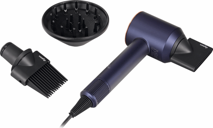 Dyson HD07 Supersonic ION technológiás Hajszárító 2100 Watt - Sötétkék / réz Dyson HD07 Supersonic ION technológiás Hajszárító 2100 Watt - Sötétkék / réz