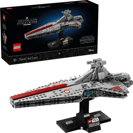 LEGO 75441 Star Wars - Venator-osztályú támadó cirkáló