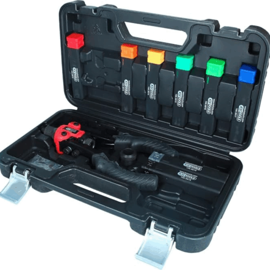 KS Tools 3 in 1 Kézi Szegecselő készlet + koffer (15db/csomag)