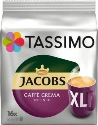 Jacobs CAFFE CREMA INTENSO XL TASSIMO Kávé kapszula 16 db