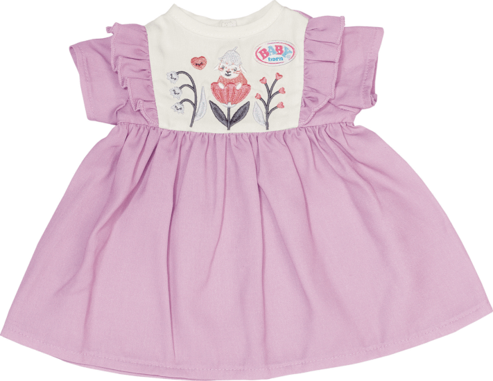 Zapf Creation BABY born Rózsaszín tavaszi ruha 43cm babákhoz