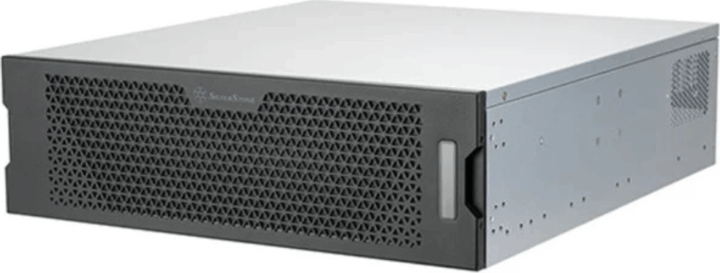 SilverStone RM31 3U Rack Szerver Ház (43,8 x 13,2 x 48,8 cm) - Fekete