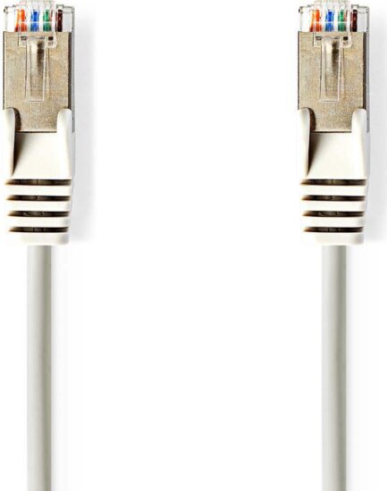 Nedis CCGP85121GY75 SF/UTP Cat5e RJ45 Patch kábel 7.5m - Szürke Nedis CCGP85121GY75 SF/UTP Cat5e RJ45 Patch kábel 7.5m - Szürke