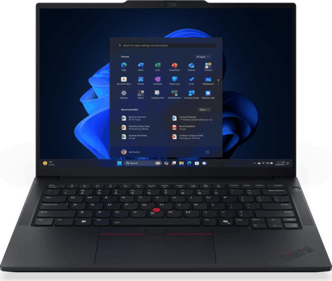 Lenovo ThinkPad E14 G7 Laptop Fekete (14" / Intel Core Ultra 7-258V / 32GB / 1TB M.2 SSD)
