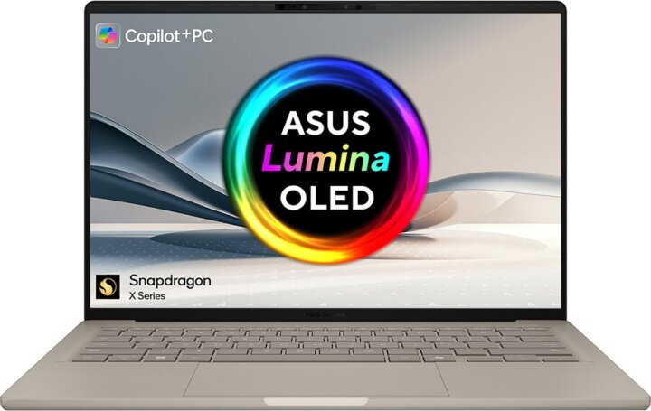 Asus ZenBook UX3407QA-QD244W Laptop Bézs (14" / Qualcomm Snapdragon X-X1-26-100 / 16GB / 1TB M.2 SSD)