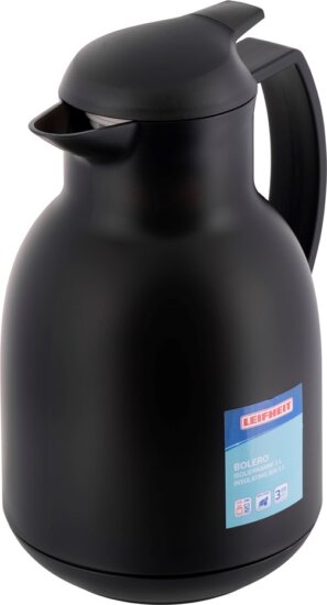 Leifheit 28338 Bolero Termosz kancsó 1L - Szatén fekete Leifheit 28338 Bolero Termosz kancsó 1L - Szatén fekete