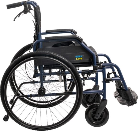 MDH Lightweight Összecsukható Kerekesszék 46cm Max 120kg - Szürke