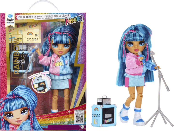 MGA Entertainment Rainbow High Jr High Rockband - Skyler MGA Entertainment Rainbow High Jr High Rockband - Skyler