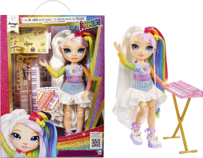 MGA Entertainment Rainbow High Jr High Rockband - Amaya baba MGA Entertainment Rainbow High Jr High Rockband - Amaya baba