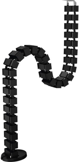 ICY BOX IB-MSA104-CM Moduláris Vertikális Kábelrendező 1,25m - Fekete