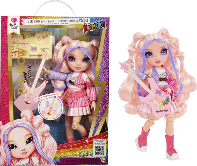 MGA Entertainment Rainbow High Jr High Rockband - Bella baba MGA Entertainment Rainbow High Jr High Rockband - Bella baba