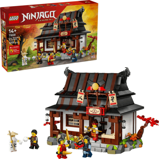 LEGO 71858 Ninjago - A Négy Fegyver Smith 15. évfordulója
