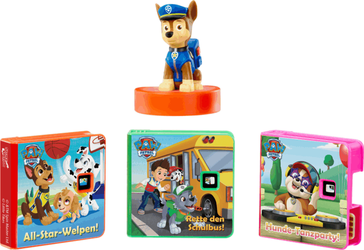 MGA Entertainment Little Tikes Story Dream Machine - Mancs Őrjárat hősök hangoskönyv figura - Német