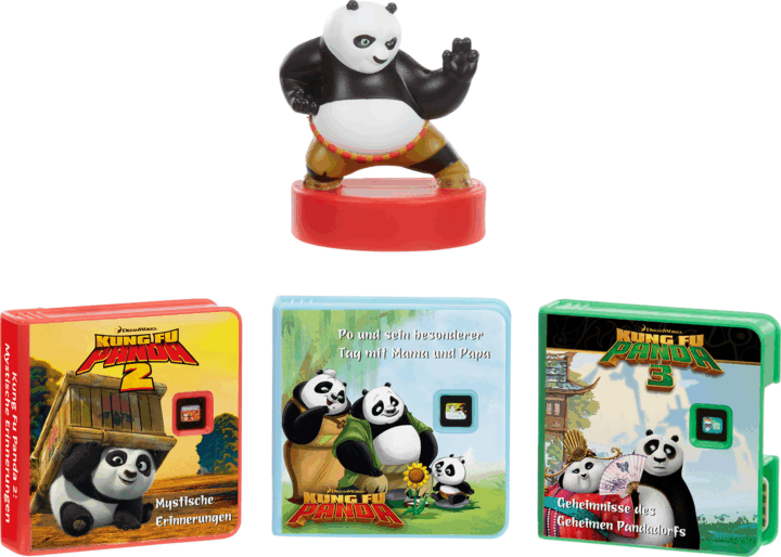 MGA Entertainment Little Tikes Story Dream Machine - Kung Fu Panda Sárkányharcos hangoskönyv figura - Német