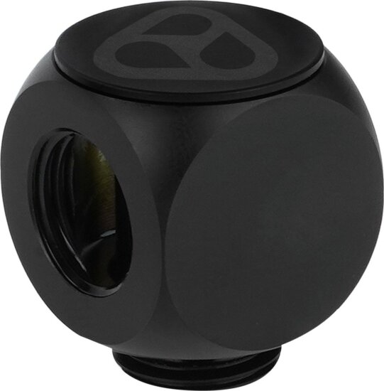 Thermal Grizzly TG-DM-FIT-0004 DeltaMate Rotary 90°-os Forgó Csatlakozó "T" Idom G1/4" apa - 2x G1/4" anya Thermal Grizzly TG-DM-FIT-0004 DeltaMate Rotary 90°-os Forgó Csatlakozó "T" Idom G1/4" apa - 2x G1/4" anya