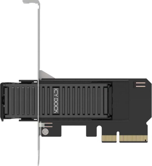 Icy Dock MB305M4P-B ExpressSlot Core 1x M.2 NVMe SSD PCIe Bővítőkártya