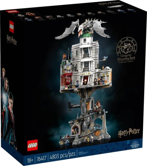 LEGO 76417 Harry Potter - Gringotts, a Varázslók Bankja