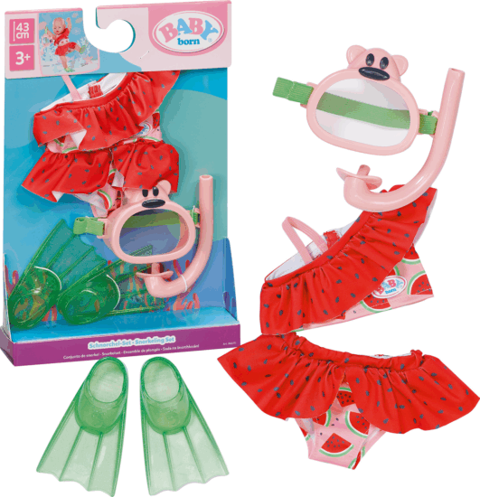 Zapf Creation BABY born® Búvár szett 43cm babákhoz Zapf Creation BABY born® Búvár szett 43cm babákhoz