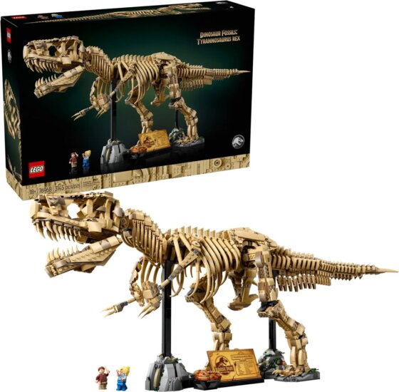 LEGO 76968 Jurassic World - Dinoszaurusz Maradványok : Tyrannosaurus Rex