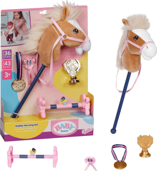 Zapf Creation BABY born® Hobby lovagló szett 43cm babákhoz Zapf Creation BABY born® Hobby lovagló szett 43cm babákhoz