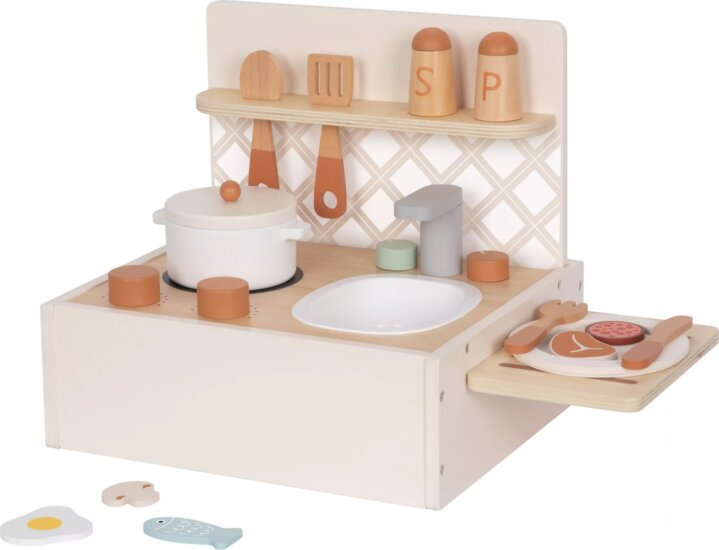 Tooky Toy Fa Konyhai készlet játék