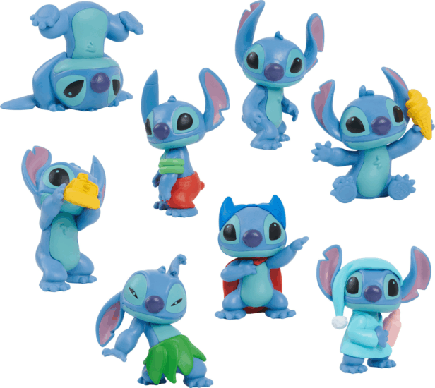 Just Play Disney Stitch 8 darabos figura szett Just Play Disney Stitch 8 darabos figura szett