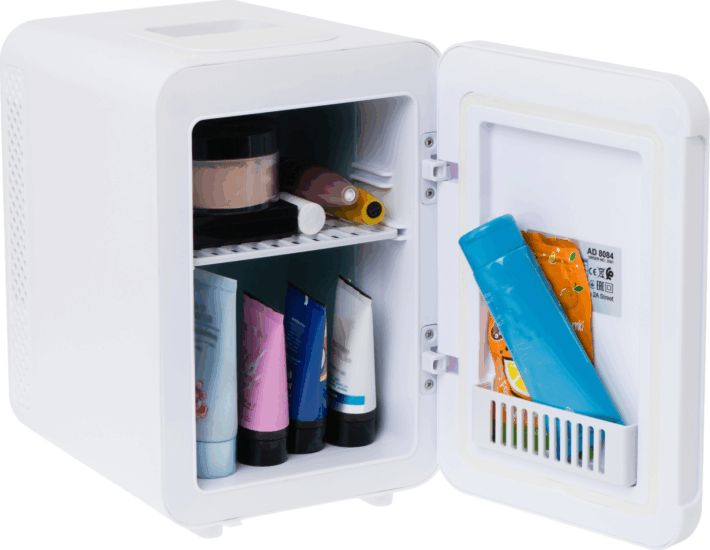 Adler AD 8084w Hordozható Mini hűtő 4L - Fehér