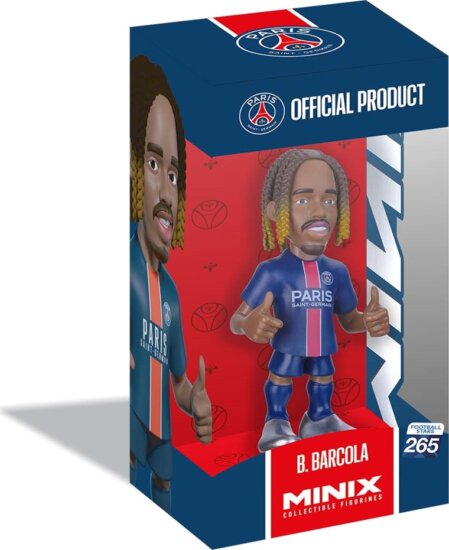 MINIX 22335 PSG - Bradley Barcola Figura MINIX 22335 PSG - Bradley Barcola Figura