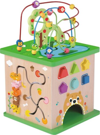 Tooky Toy TK533 Erdei állatkás óriás foglalkoztató doboz bébijáték Tooky Toy TK533 Erdei állatkás óriás foglalkoztató doboz bébijáték