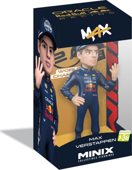 MINIX 21024 F1 Red Bull - Max Verstappen 4th World Champion Edition Figura