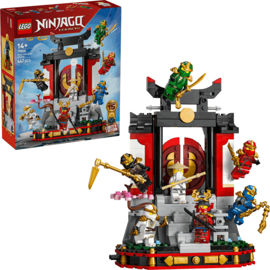 LEGO 71866 Ninjago - 15. évforduló: ​​Kiállítható ninja karakterek