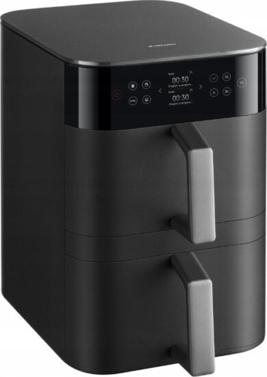 Xiaomi Smart Double Stack Air Fryer Okos Forrólevegős Sütő 12L 2800W - Fekete