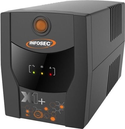 Infosec UPS X1+ 1300VA / 720W UPS szünetmentes tápegység Infosec UPS X1+ 1300VA / 720W UPS szünetmentes tápegység