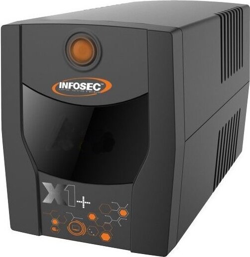 Infosec UPS X1+ 100VA / 500W UPS szünetmentes tápegység Infosec UPS X1+ 100VA / 500W UPS szünetmentes tápegység